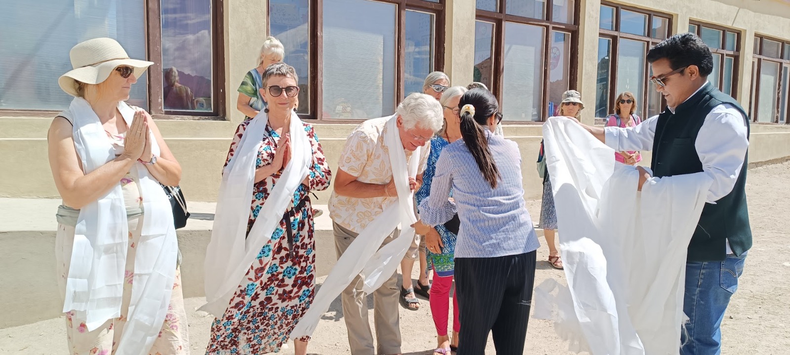 Food distribution in Ladakh